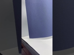 Tessuto di poliestere cationico a doppio strato con effetto di doppio tono