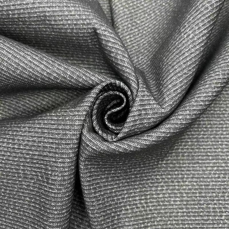 Fabbrica di filatura a doppia tonalità 75D*75D+40D+150D 97% poliestere 3% spandex