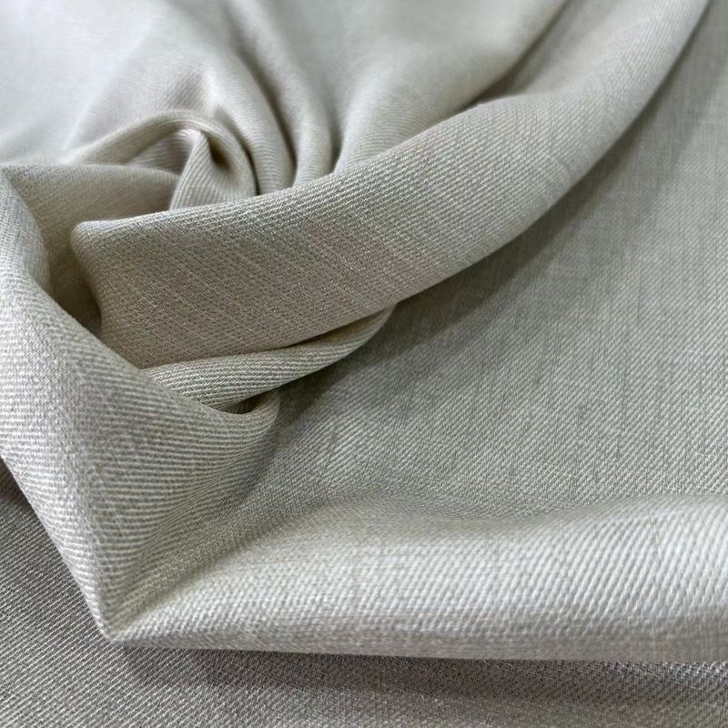 Tessuto a tessuto di cotone morbido come Jacquard per abbigliamento