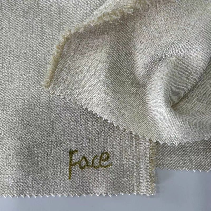 Tessuto a tessuto di cotone morbido come Jacquard per abbigliamento