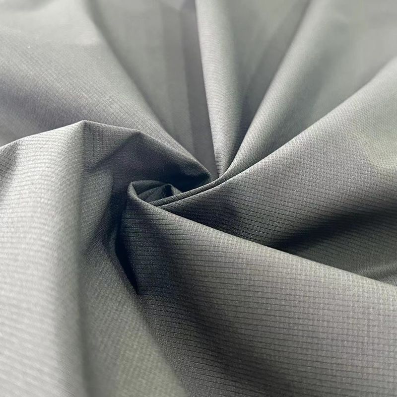 100% poliestere a strisce basse tessuto Jacquard a texture per giacche pantaloni abbigliamento sportivo