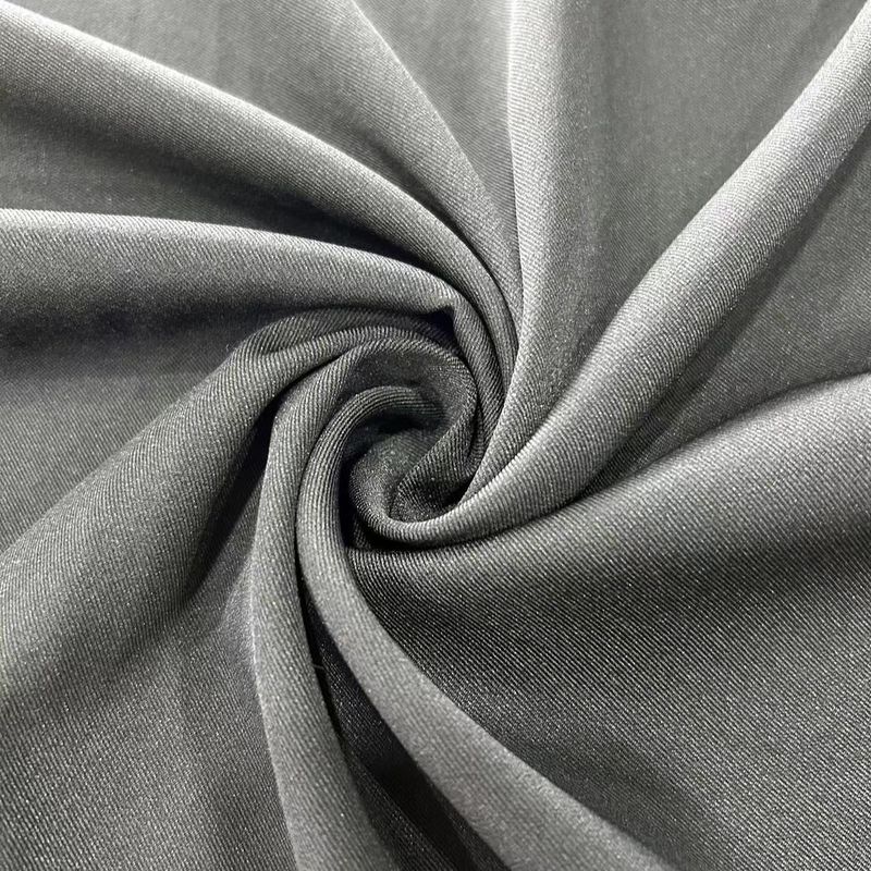 4 Way Stretch Polyester Spandex Fabric 100D+40D*100D+40D per abbigliamento sportivo