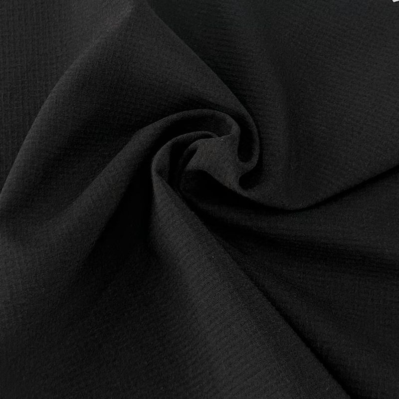 Fabbricazione a base di poliestere spandex riciclato a doppia linea 203GSM 150D+40D*150D+40D+150D+40D