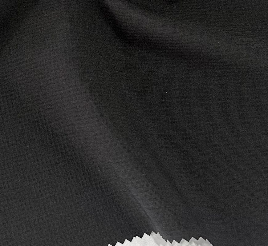 Fabbricazione a base di poliestere spandex riciclato a doppia linea 203GSM 150D+40D*150D+40D+150D+40D