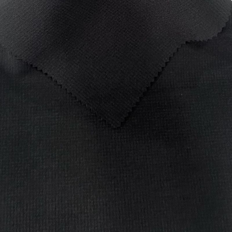 Fabbricazione a base di poliestere spandex riciclato a doppia linea 203GSM 150D+40D*150D+40D+150D+40D