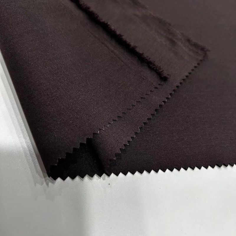 Tessuto di poliestere a maglia di curvatura riciclata tessuto di elastano 170D*170D+40D Per abbigliamento