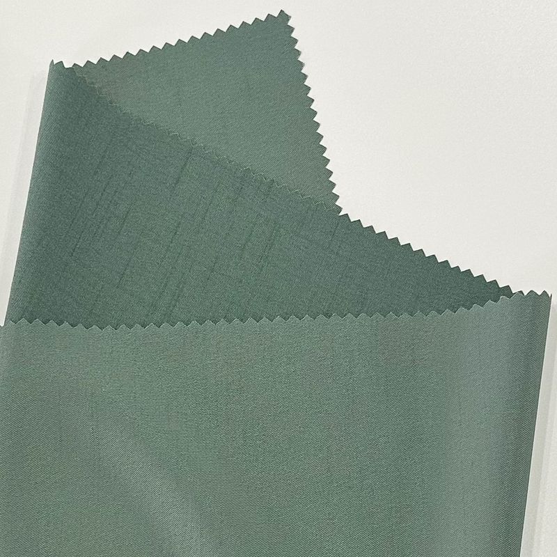 98% di poliestere 2% di spandex tessuto di poliestere cationico 137GSM Tintura di bambù