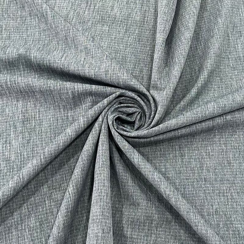 Striscia orizzontale a doppia trama Tessuto di poliestere cationico a quattro vie di allungamento 2/1 Twill
