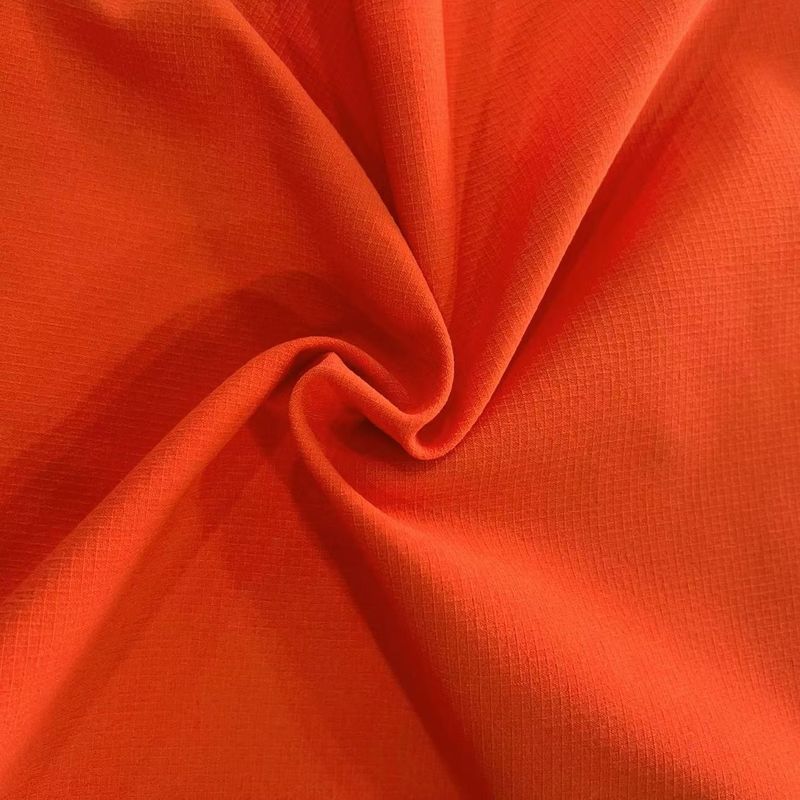 Materiale di PET riciclato eco-compatibile Elastico Matto di seta di cotone per pantaloni sportivi