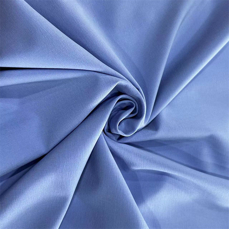 50D tessuto PET riciclato 50D+20D*50D+20D 90GSM 4 Way Stretch Polyester Spandex