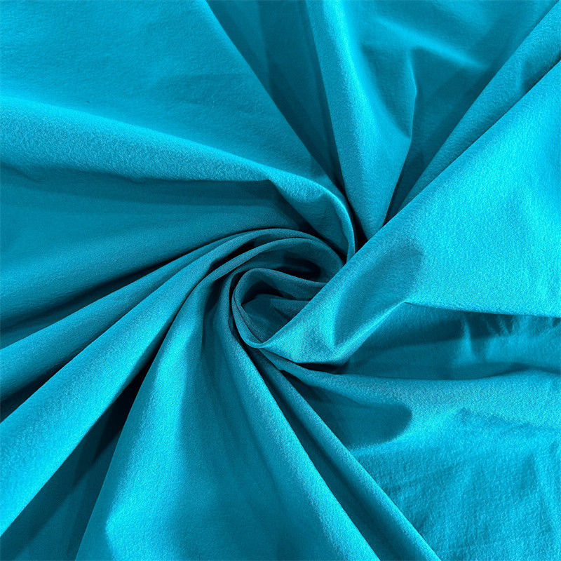 Tessuto di spandex di nylon leggermente arrugginito riciclato a 4 vie 40D+20D*40D+20D 90GSM
