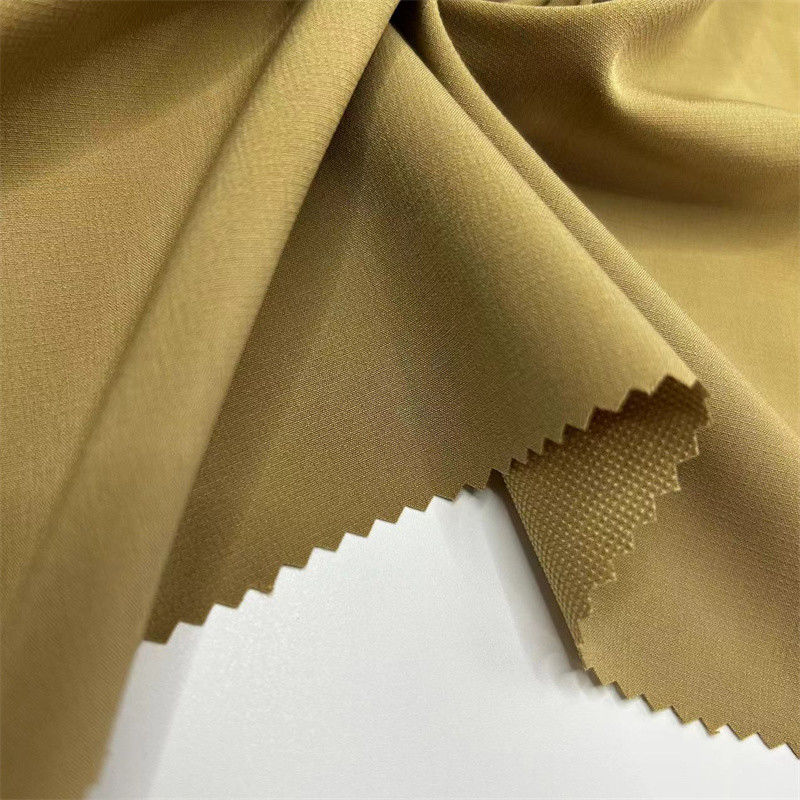 Poliestere Pearl Dot tessuto riciclato sostenibile 136GSM per magliette giacche sportive