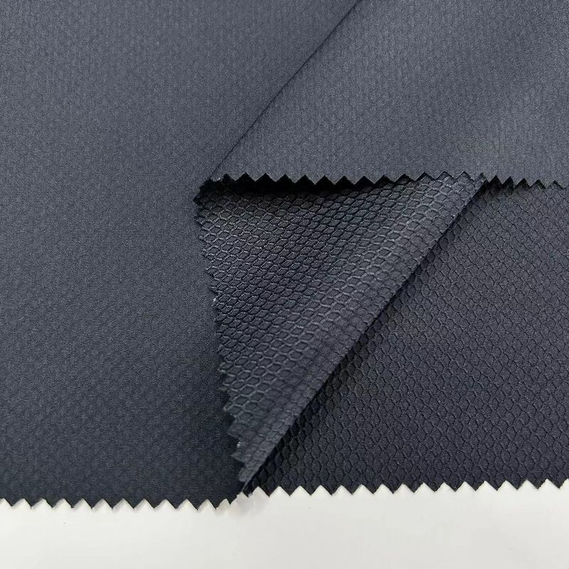 Tissu riciclato sostenibile per abbigliamento sportivo 75D+40D*75D+40D+150D