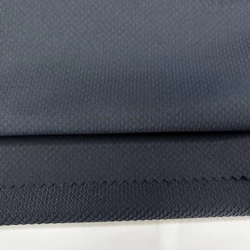 Tissu riciclato sostenibile per abbigliamento sportivo 75D+40D*75D+40D+150D