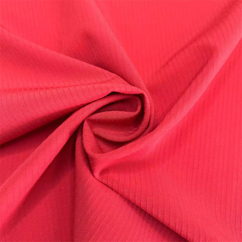 75D tessuto a griglia a doppia linea 75D+40D*75D+40D/2 92% poliestere 8% spandex 133GSM 57