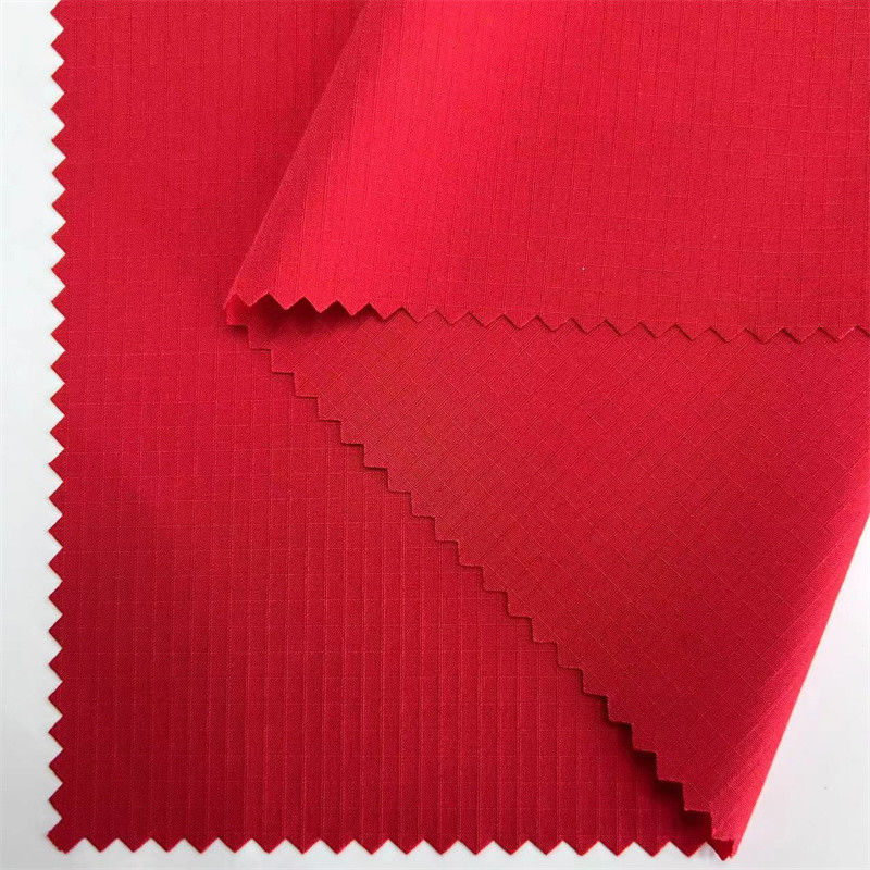 75D tessuto a griglia a doppia linea 75D+40D*75D+40D/2 92% poliestere 8% spandex 133GSM 57