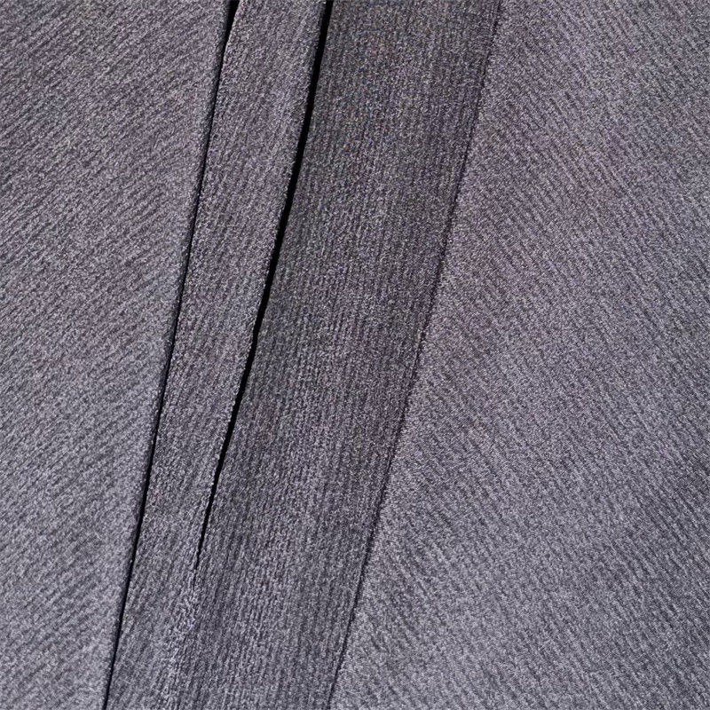 Tessuto a striscia verticale riciclata di nylon a quattro vie 70D+40D+70D+40D*70D+40D 89% Nylon riciclato 11% Spandex 130GSM