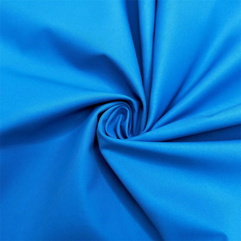 2/2 Tissu di twill riciclato laminato con pellicola TPU 100% policiclo riciclato per la fabbricazione di trench coats giacche