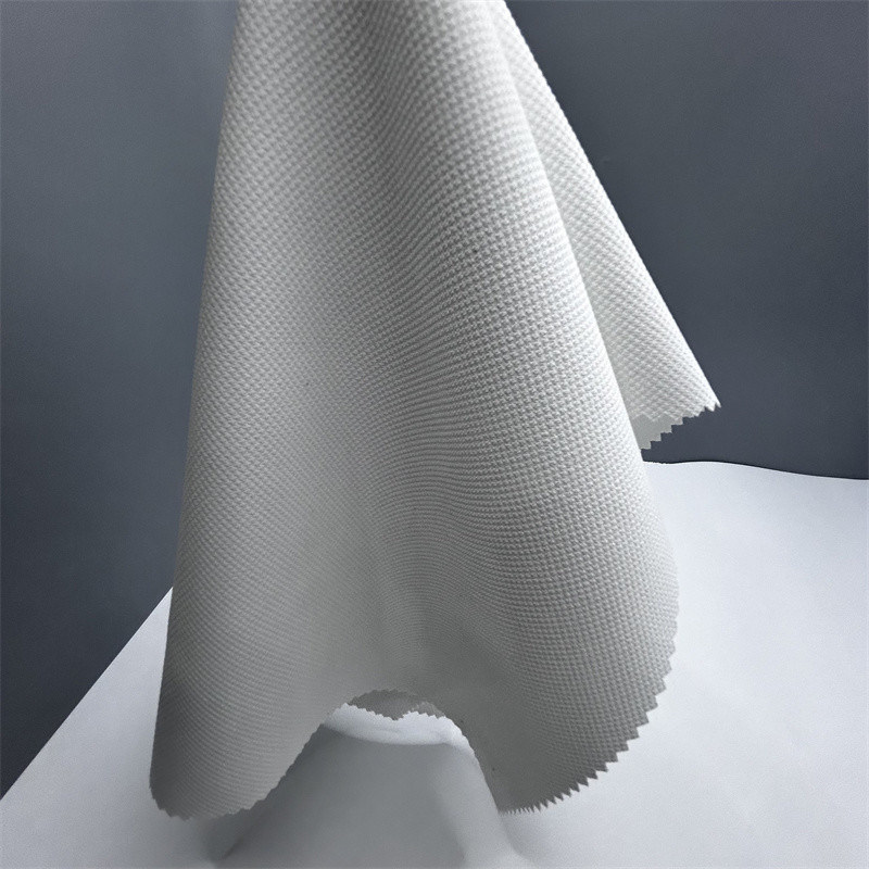 Tessuto di poliestere a quattro vie con inclinazione variabile 75D+40D*150D+40D 94% poliestere riciclato 6% spandex