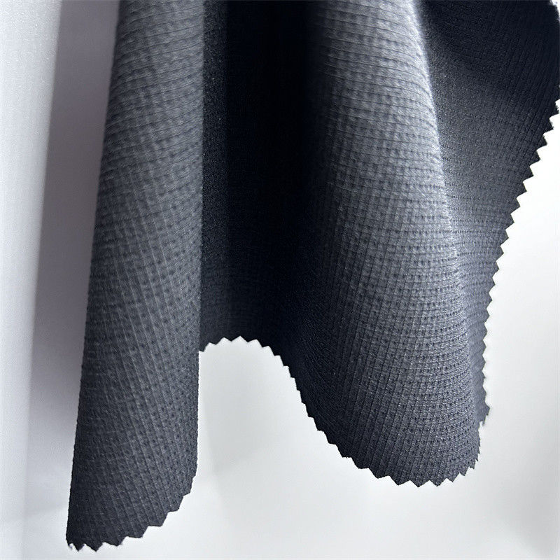 Tessuto da alpinismo a quadri di nylon semigloss Tessile elastico per abbigliamento da esterno