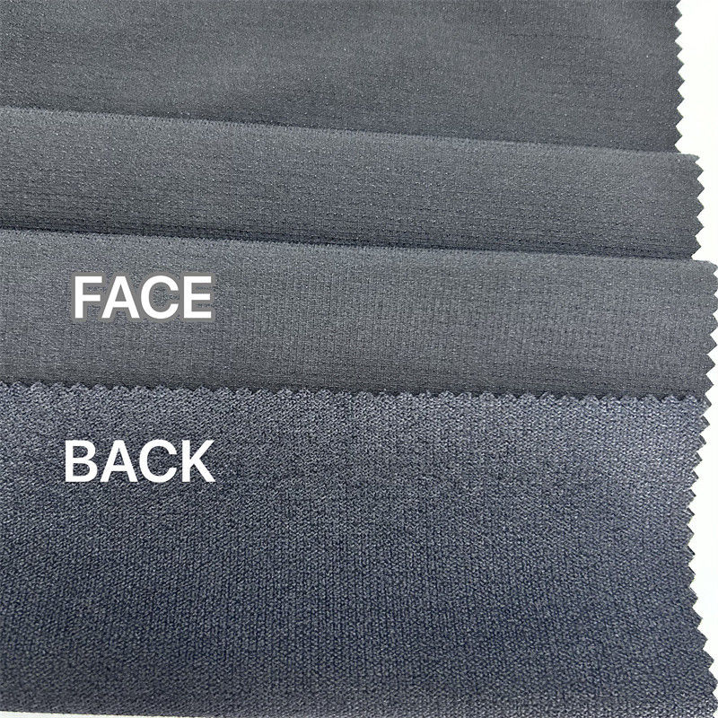 Tessuto da alpinismo a quadri di nylon semigloss Tessile elastico per abbigliamento da esterno
