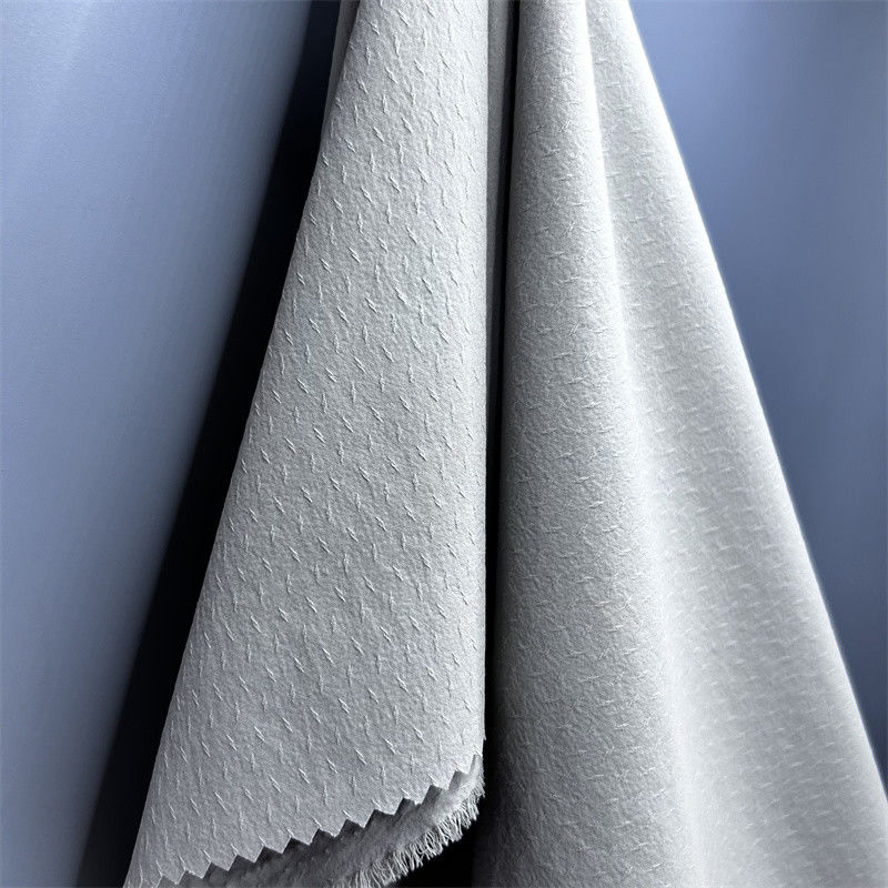 70D+40D*70D+40D Effetto Twill Jacquard tridimensionale per camicie Giacche sottili