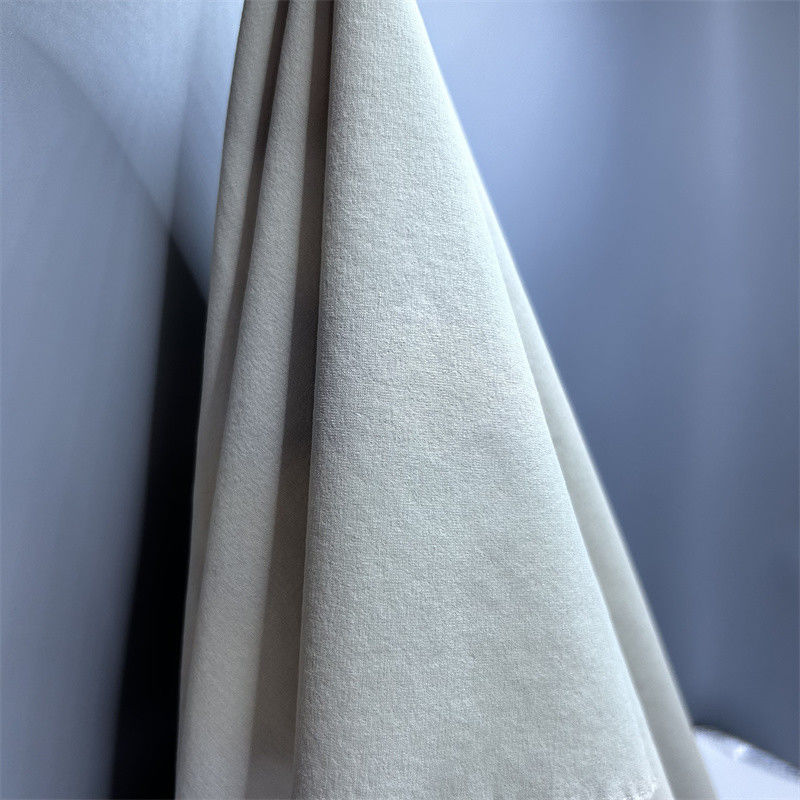 Matte Nylon Quattro lati Elastici Striscia Orizzontale Senti Fine Cotone Morbido Elastico T-Shirt T-Shirt