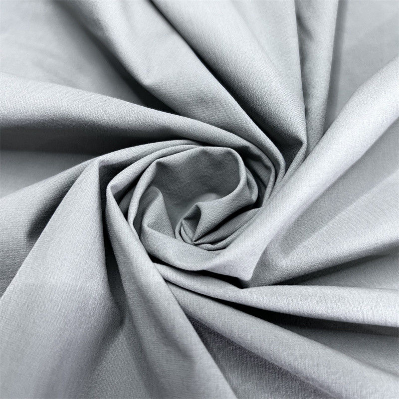Matte Nylon Quattro lati Elastici Striscia Orizzontale Senti Fine Cotone Morbido Elastico T-Shirt T-Shirt