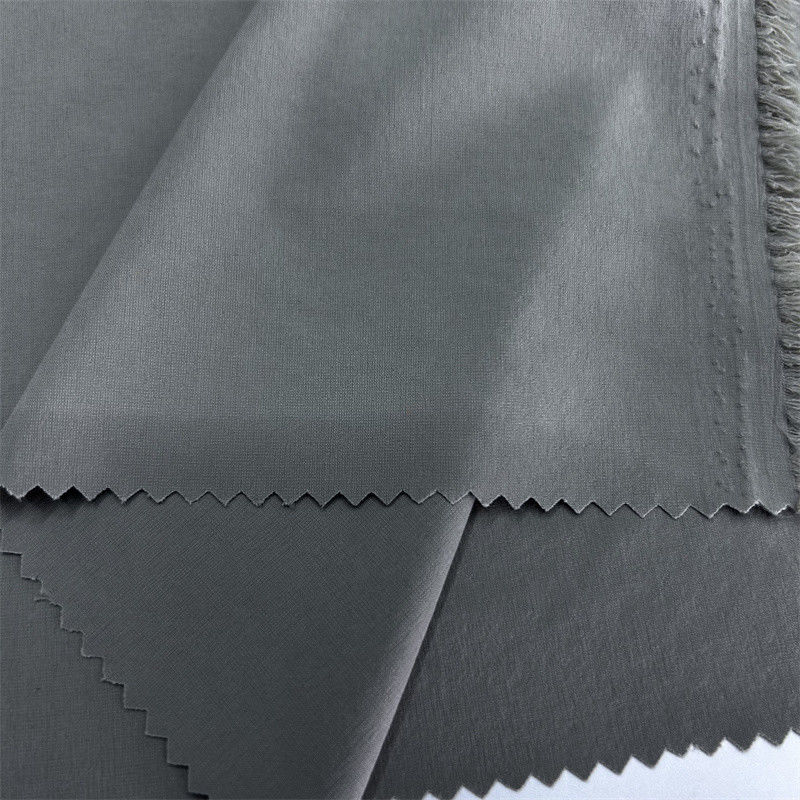 Matte Nylon Quattro lati Elastici Striscia Orizzontale Senti Fine Cotone Morbido Elastico T-Shirt T-Shirt