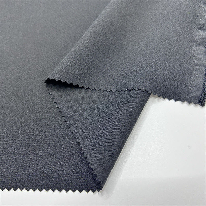 Tissu elastico a doppio strato a quattro lati 75D+40D*150D+40D Sentimento osseo Sento spessore flessibile