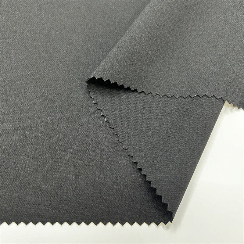 Tissu elastico a doppio strato a quattro lati 75D+40D*150D+40D Sentimento osseo Sento spessore flessibile